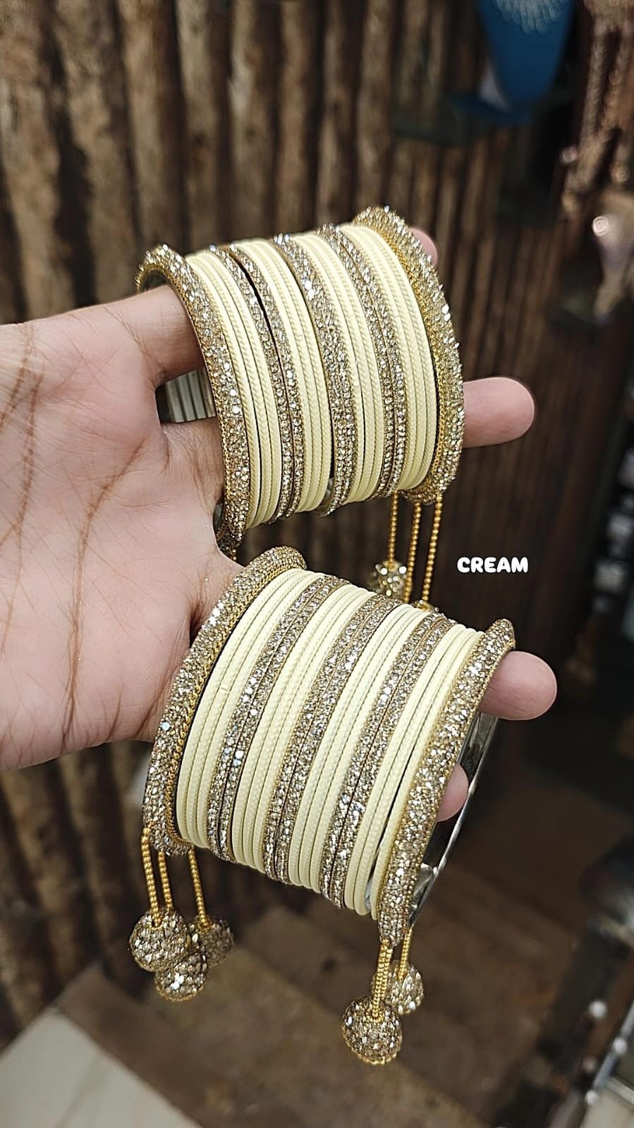 KOLKATA STONE BANGLES SET - Bangles King