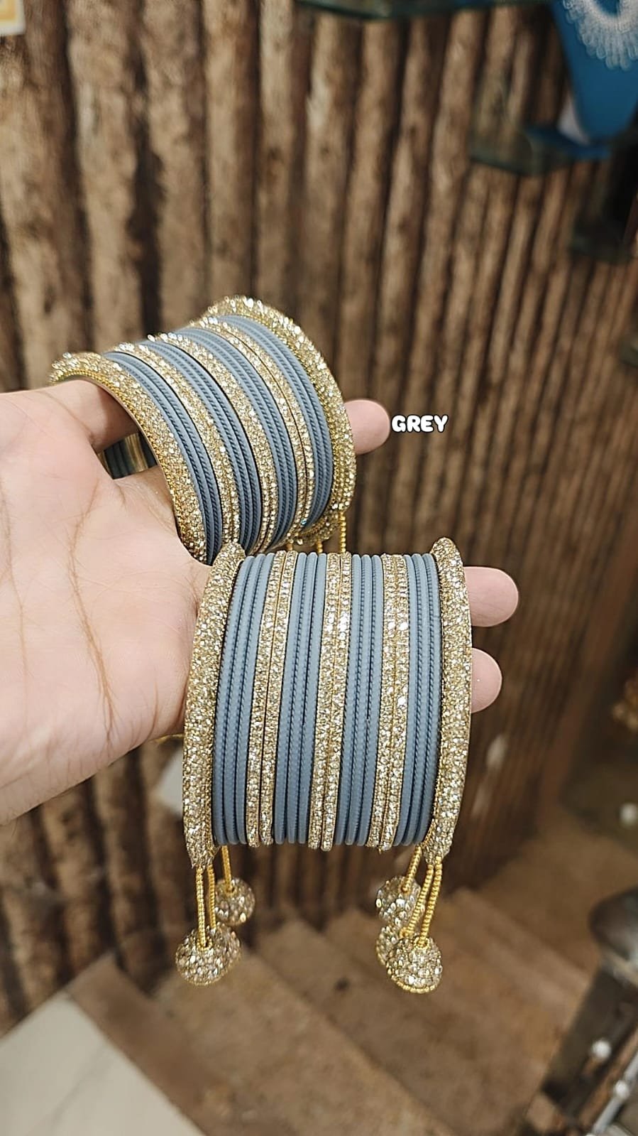 Kps Bangles KOLKATA STONE BANGLES SET - Bangles King