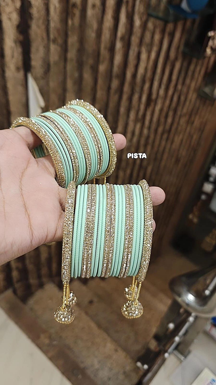 Kps Bangles KOLKATA STONE BANGLES SET - Bangles King